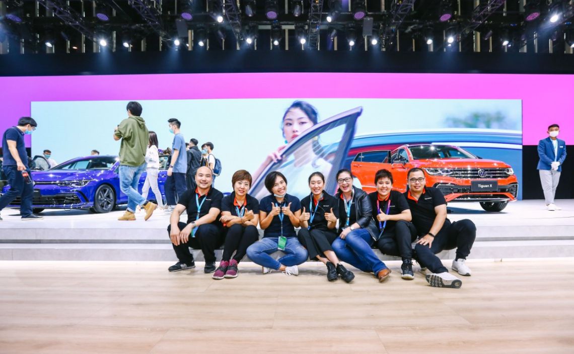 Bild zu VOK DAMS China inszeniert Volkswagen auf der Beijing Auto Show 2020