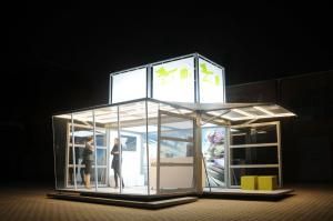 Bild zu Die verglaste modulbox: Der mobile Wintergarten von mo systeme