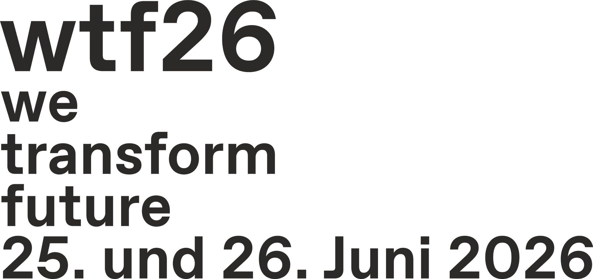 Bild zu WeTransformFuture`26