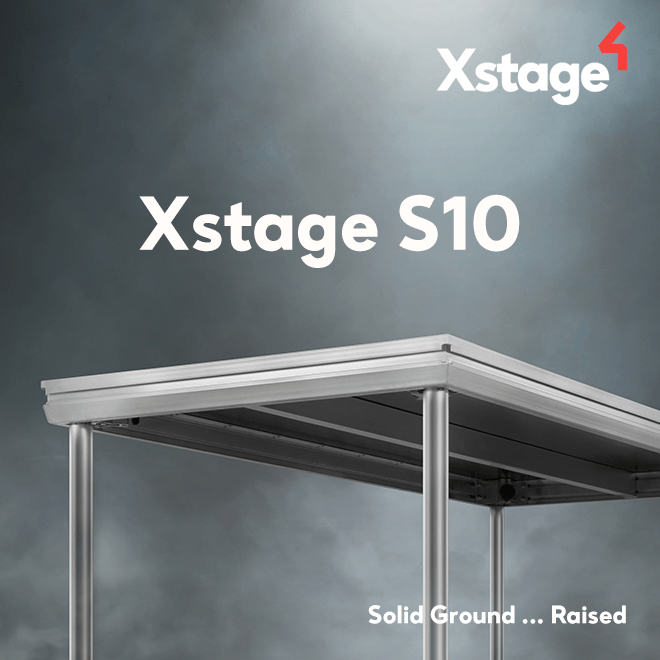 Bild zu Xstage S10 – Lightweight stage deck that maintains impressive loading